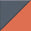 Shiny Grey/Orange